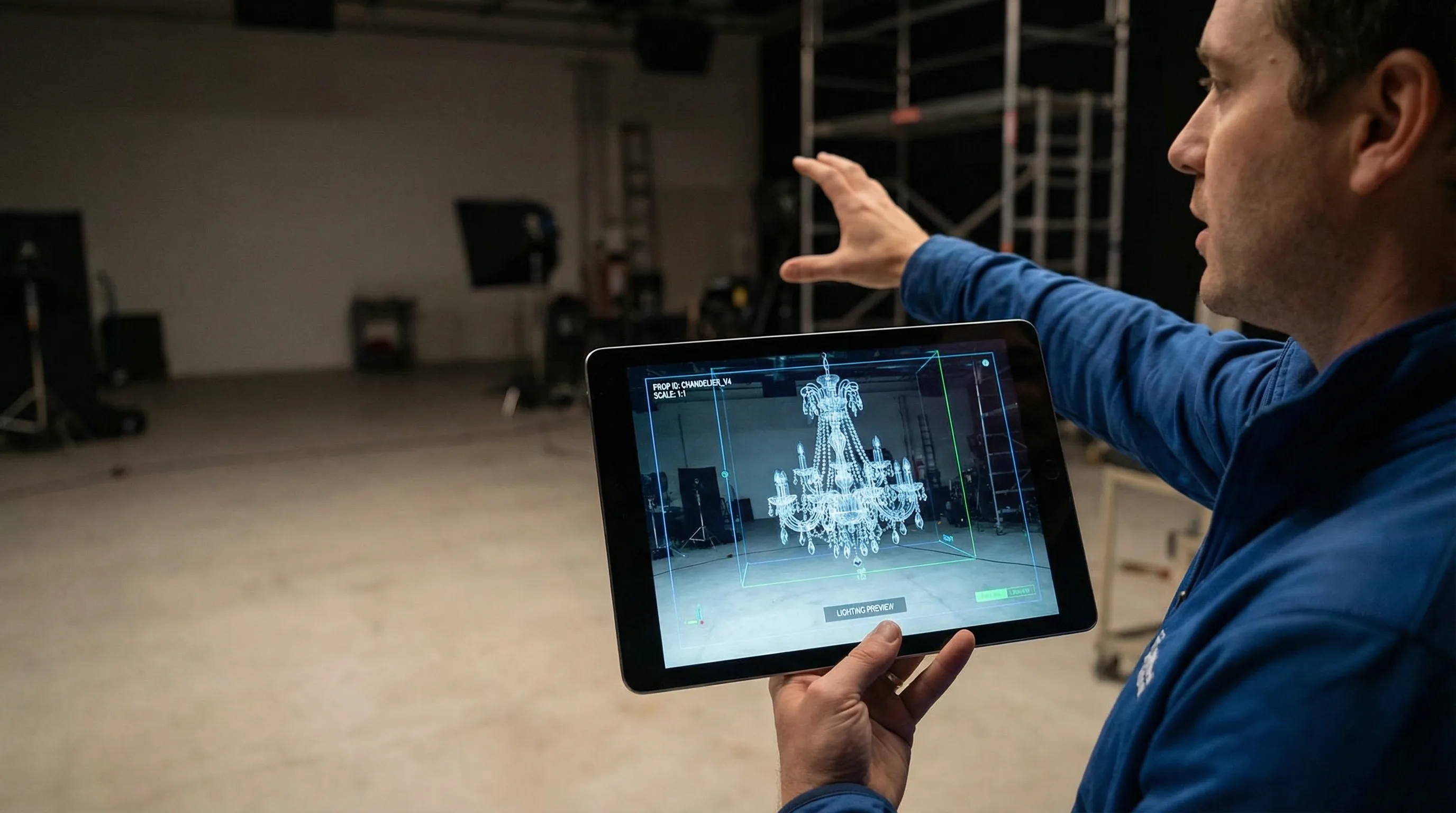 AR增强现实道具预览技术