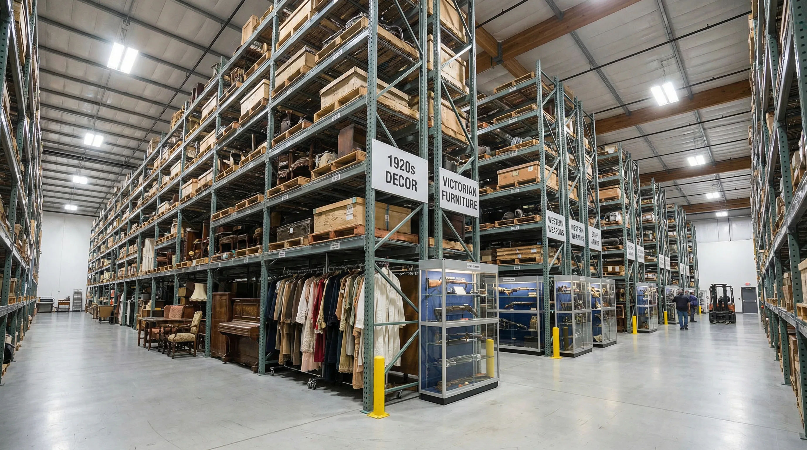 大型影视道具仓库库存管理